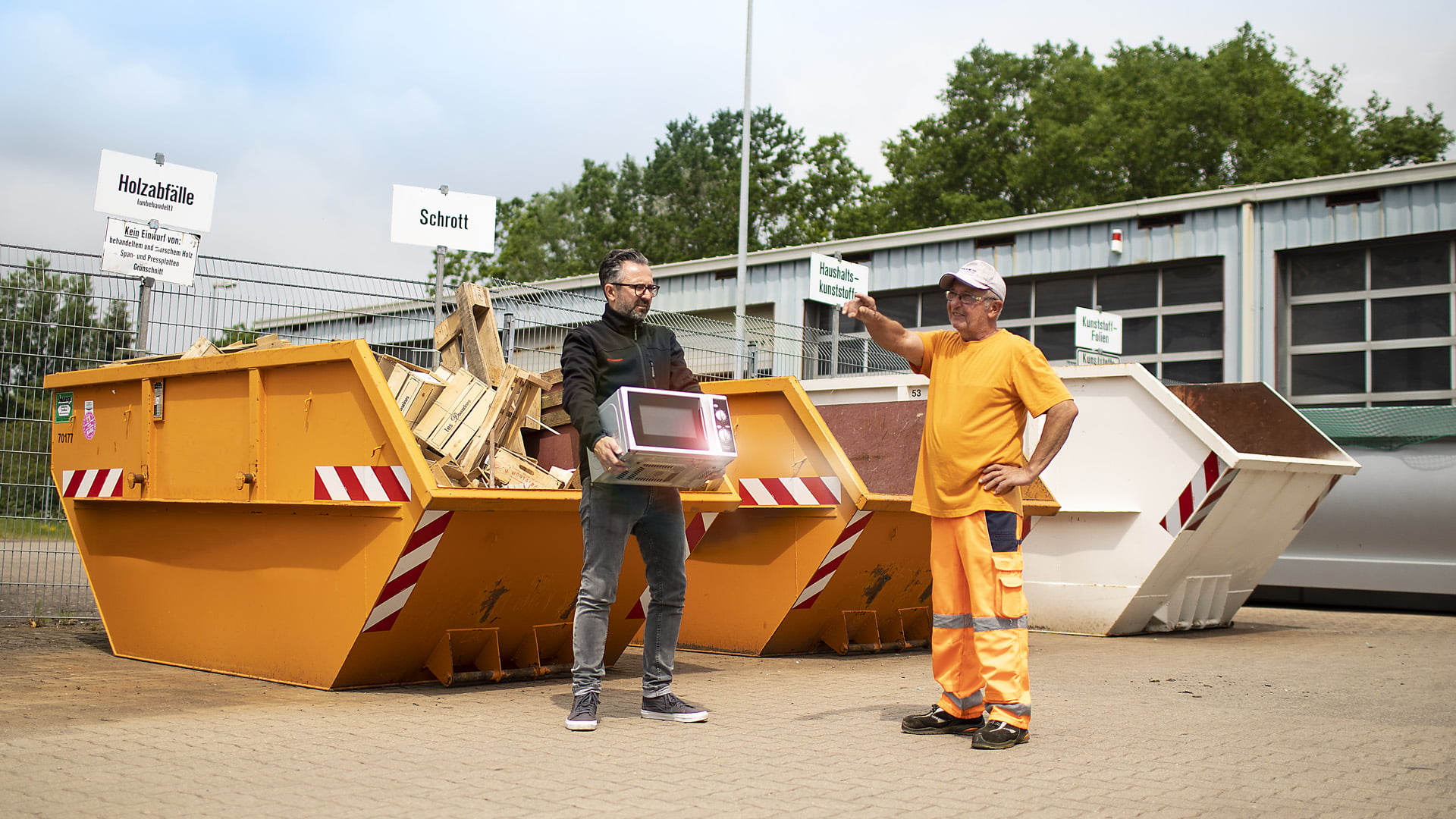 Wertstoffhof UBZ Umwelt und Servicebetrieb Zweibrücken
